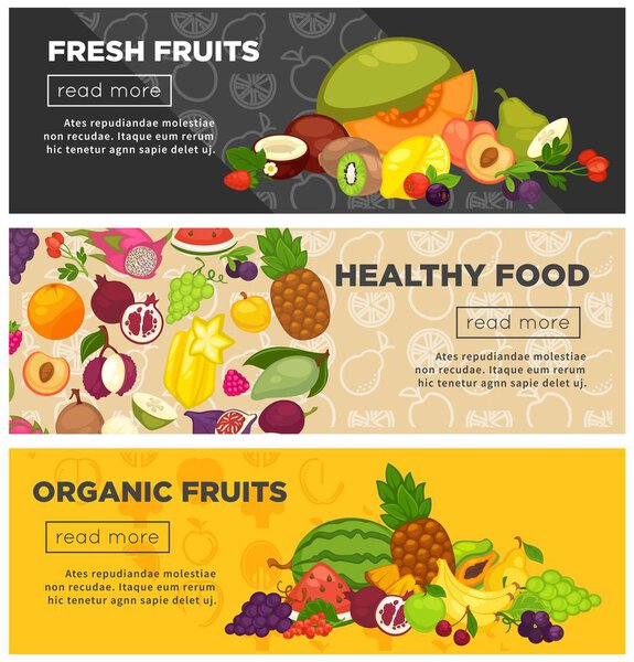 Вкусный пищевой плакат
 