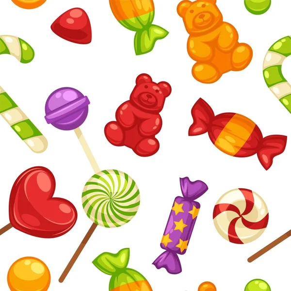 Süßwarenkombinationen — Stockvektor