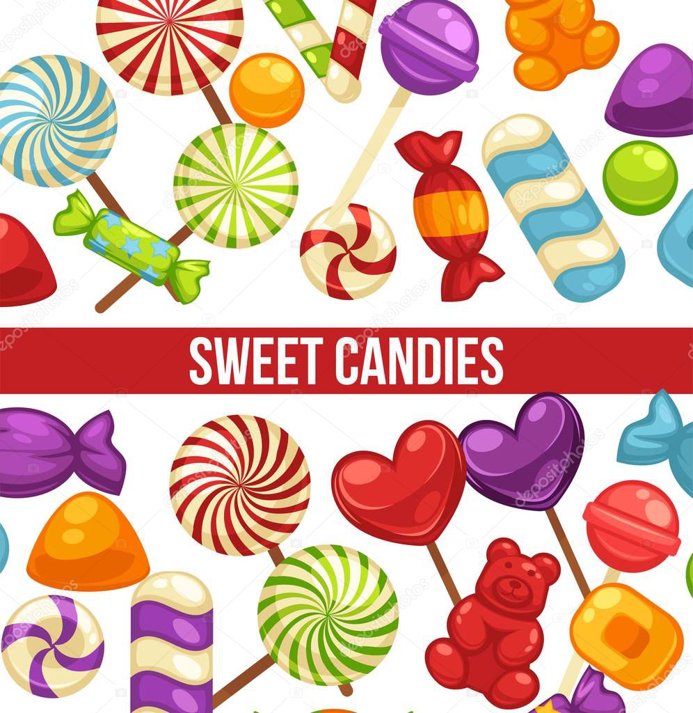 confectionery comfits poster