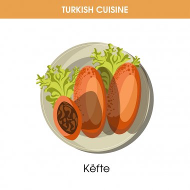Marul yaprakları ile Besleyici Kefte 