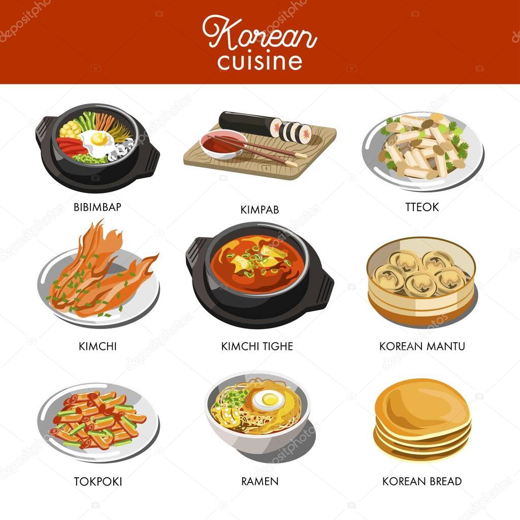 Korean cuisine traditional dishes