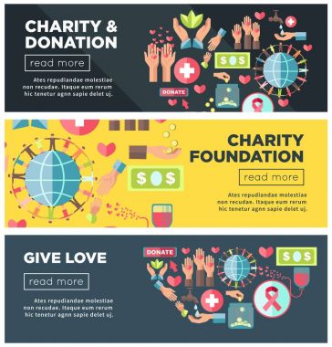 Sevgi sahil yolu posterler vermek yardım ve bağış Vakfı