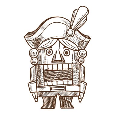 Download Nutcracker Doodle Free Vector Eps Cdr Ai Svg Vector Illustration Graphic Art