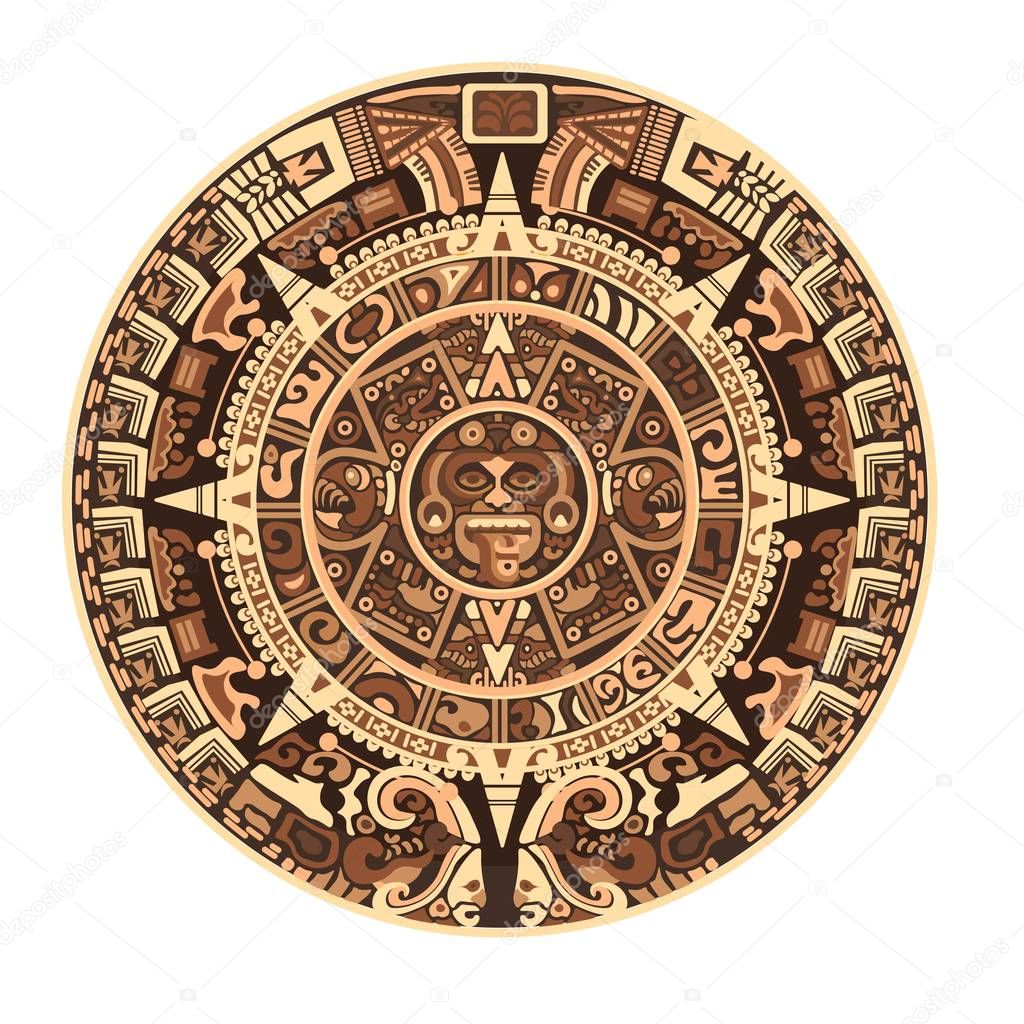 Azteken Zeichen Azteken Zeichen