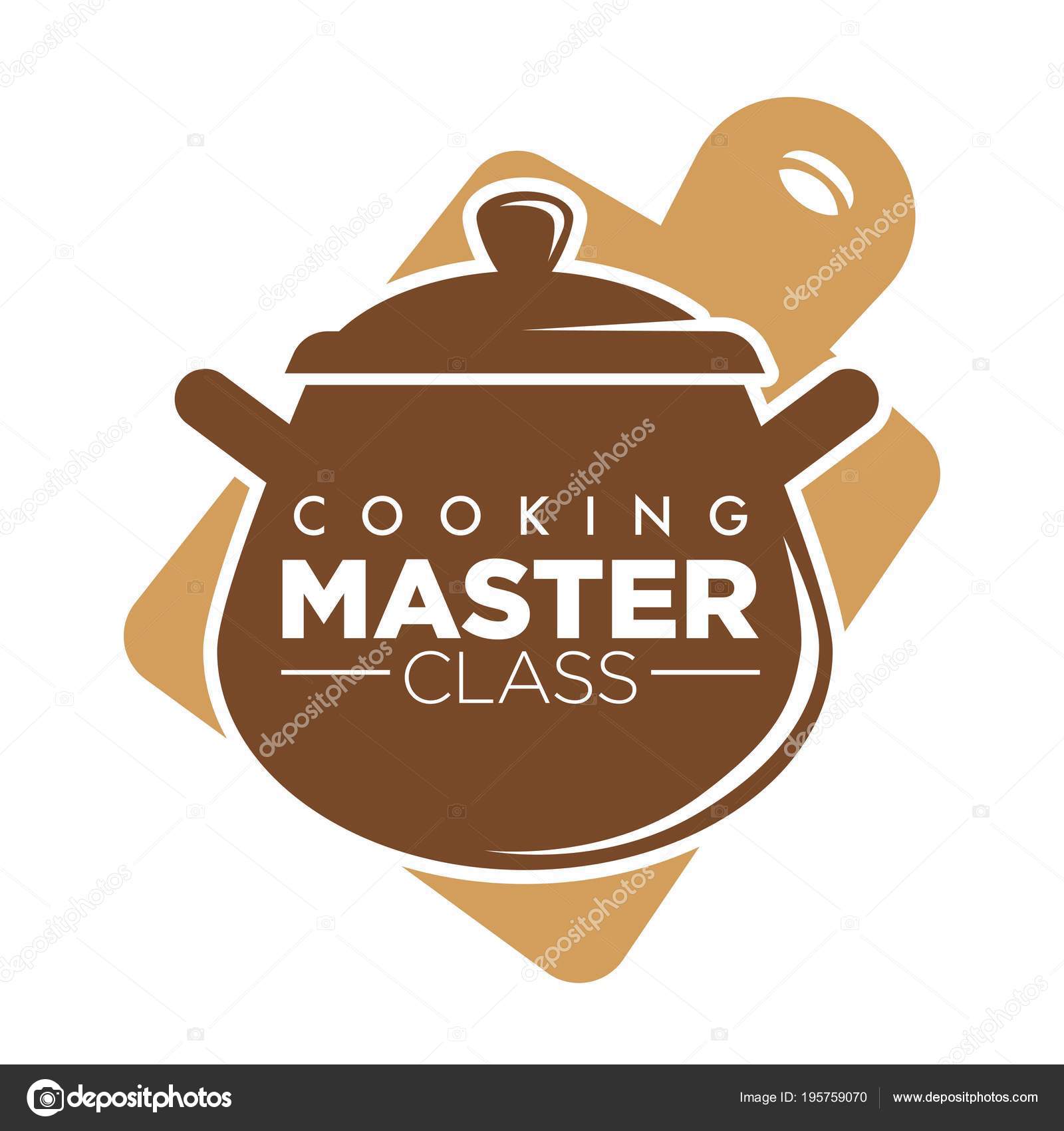 Cooking Master Class Emblem Big Saucepan Cutting Board Culinary