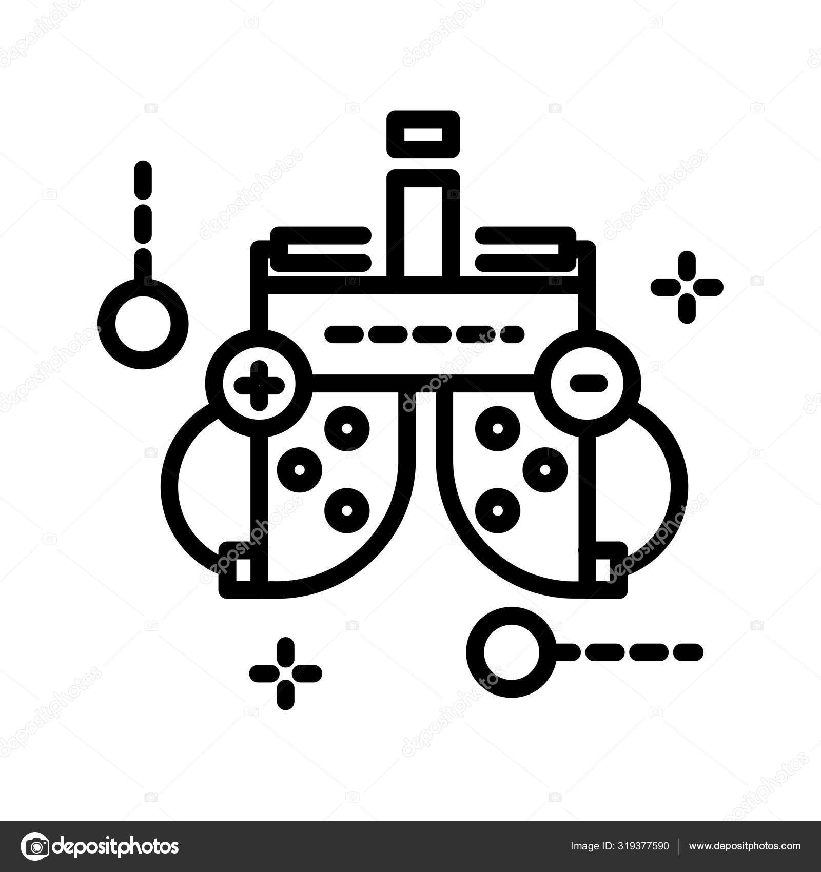 Equipamento de médico. ilustração da ferramenta, isolada no branco