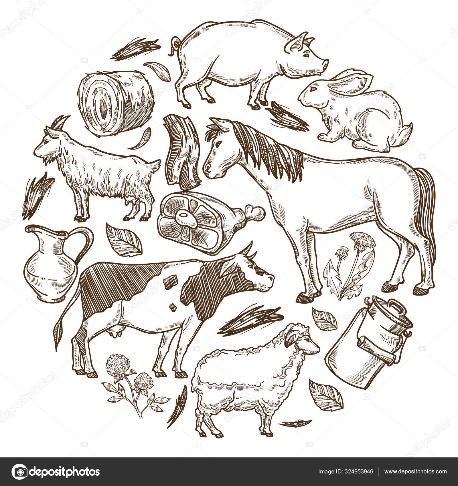 Desenho De Cabeça De Cavalo - Arte vetorial de stock e mais imagens de  Agricultura - Agricultura, Animal de Estimação, Arreio - iStock