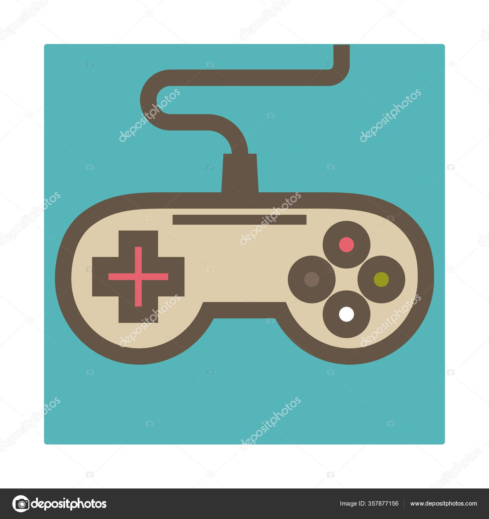 Controladores de jogo com joystick Videogame Desenho, tecnologia