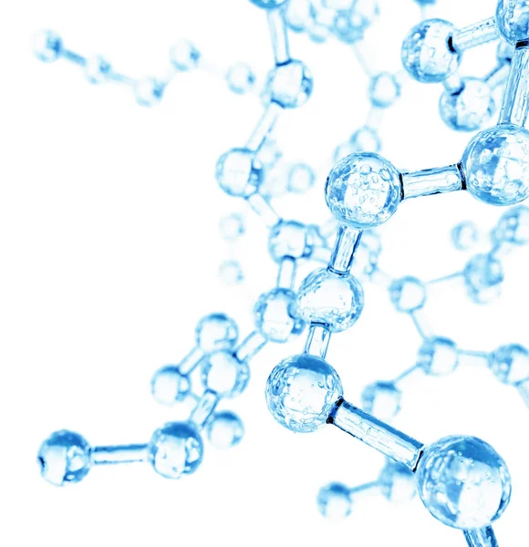 分子的结构抽象背景 — 图库照片