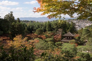 Ginkakuji Tapınağı ve Bahçe, Kyoto, Japonya. 