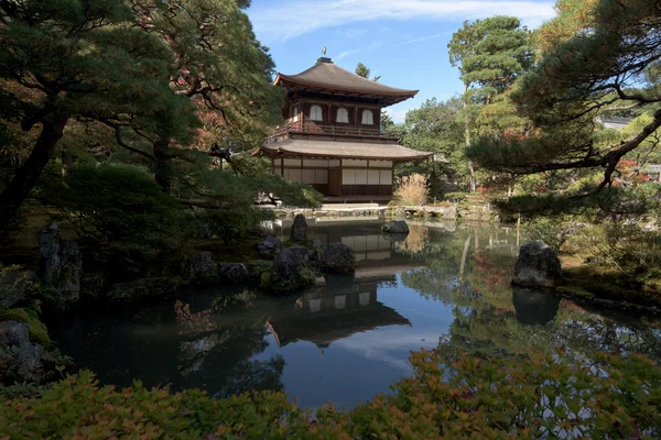 銀閣寺や庭、京都、日本. — ストック写真