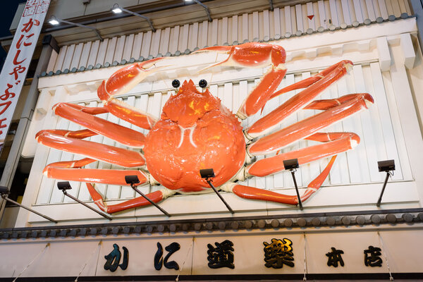  Осакский район Дотонбори, Япония
.