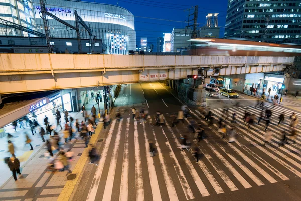 Comutadores na Estação de Osaka . — Fotografia de Stock