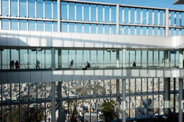 Dernier étage du bâtiment Abeno Harukas à Osaka, Japon . — Photo