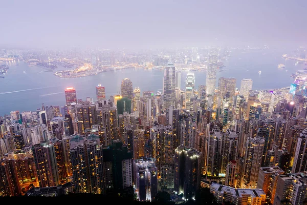 Skyline Hongkong — Stockfoto