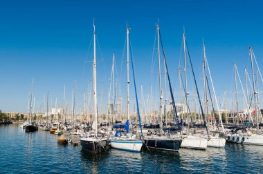 Port vell, Barselona, İspanya. 