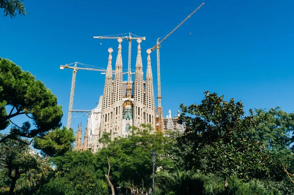 Sagrada Familia, Βαρκελώνη, Ισπανία. — Φωτογραφία Αρχείου