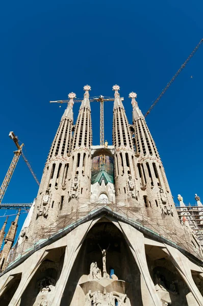 Sagrada Familia, Barcelona, Hiszpania. — Zdjęcie stockowe