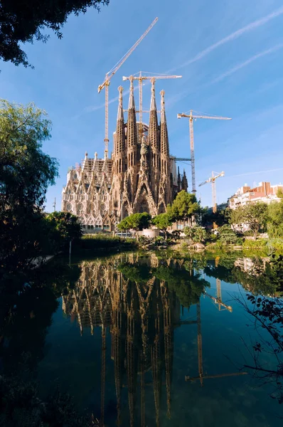 Sagrada família, Barcelona, Espanha. — Fotografia de Stock