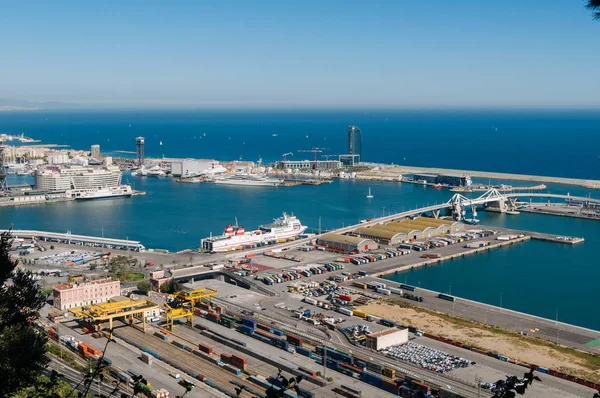 Puerto de Barcelona — Foto de Stock