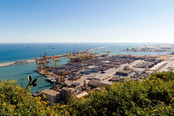 Hafen von barcelona — Stockfoto