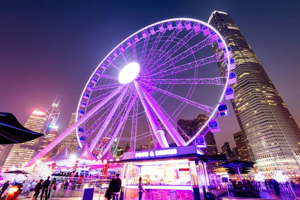 La ruota panoramica di Hong Kong . — Foto Stock