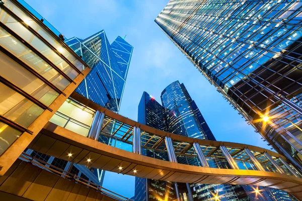 Kontorsbyggnader i Hongkong. — Stockfoto