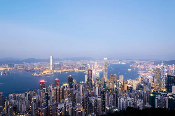 Skyline Hongkong — Stockfoto