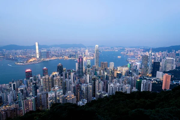 Horizonte de Hong Kong —  Fotos de Stock