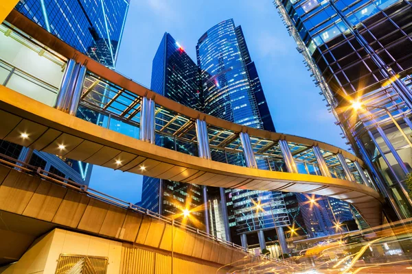 Bürogebäude in Hongkong. — Stockfoto