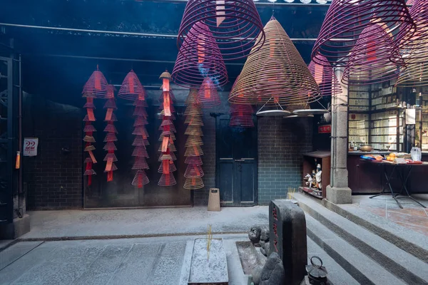 Tin Hau Templet, Hong Kong - Stock-foto