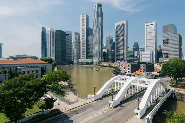 Singapur merkezi iş bölgesi — Stok fotoğraf