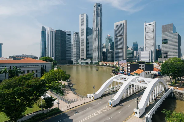 Distrito Comercial Central de Singapur —  Fotos de Stock