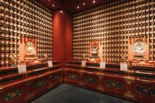 Buddha Zahn Relikt Tempel, Singapore. — Stockfoto