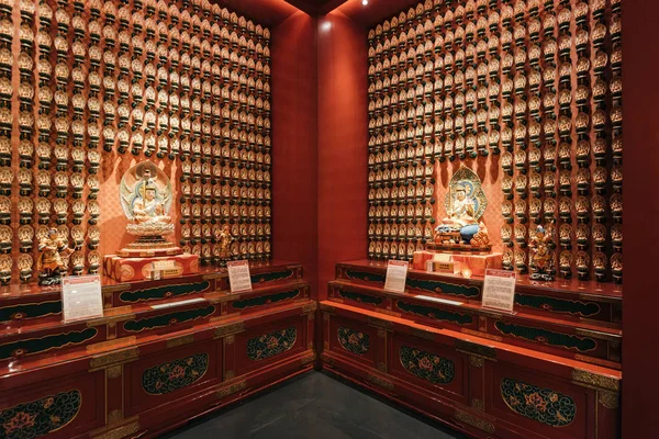 Buddha Zahn Relikt Tempel, Singapore. — Stockfoto