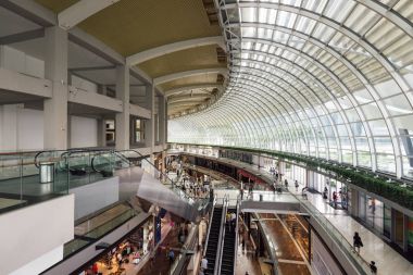 Marina Bay alışveriş Singapur kumları.  