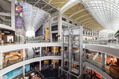 Marina Bay alışveriş Singapur kumları.  