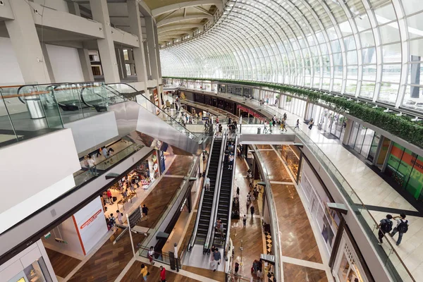 Marina Bay Sands Shopping Mall Singapore. — Stock Photo, Image
