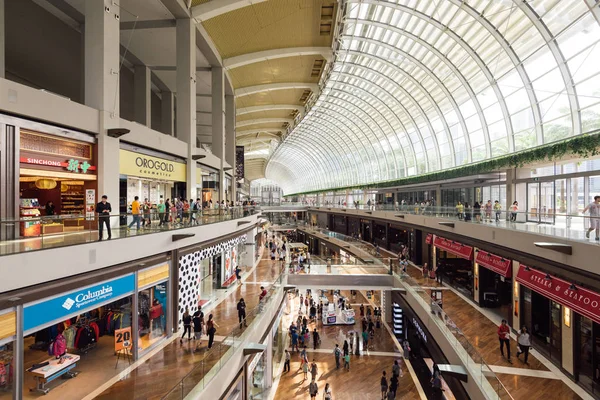 Marina Bay alışveriş Singapur kumları.  