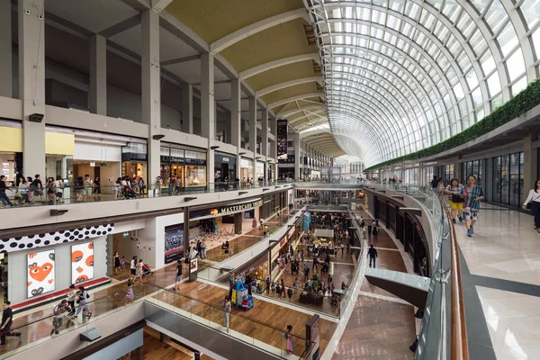 Marina Bay Sands Shopping Mall Singapur . — Foto de Stock