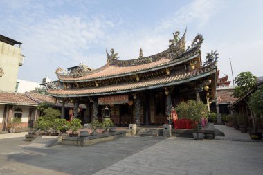 Dalongdong Baoan Tapınağı, Taipei, Tayvan. 