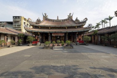 Dalongdong Baoan Tapınağı, Taipei, Tayvan. 