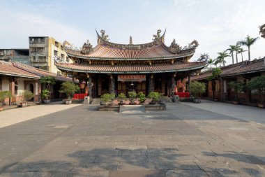 Dalongdong Baoan Tapınağı, Taipei, Tayvan. 