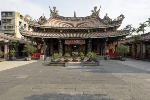 Dalongdong Baoan Tapınağı, Taipei, Tayvan. — Stok fotoğraf