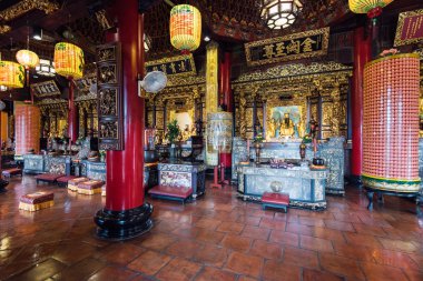 Dalongdong Baoan Tapınağı, Taipei, Tayvan. 