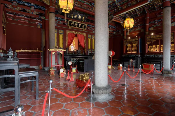 Templo de Dalongdong Baoan, Taipei, Taiwan . — Fotografia de Stock