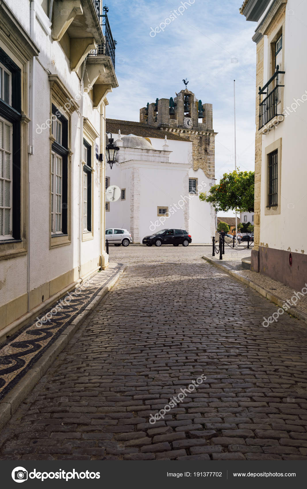 Faro Portugal April 2018 Faro Portugal April 2018 Bell Tower Stock Editorial Photo C Fazon1 191377702