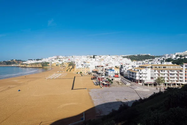 Albufeira Portugal Abril Panorámica Vista Del Casco Antiguo Albufeira Algarve — Foto de Stock