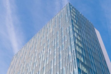 Bucharest, Romania - Dec 15, 2019: BRD HQ in Bucharest,   Groupe Socit Gnrale is a Romanian bank which is based in Bucharest, Romania 