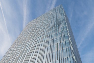 Bucharest, Romania - Dec 15, 2019: BRD HQ in Bucharest,   Groupe Socit Gnrale is a Romanian bank which is based in Bucharest, Romania 